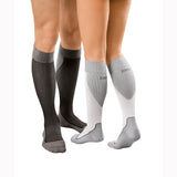 Jobst 7528901 Knee High CT Sport Socks-15-20 mmHg-White/Gray-Med