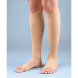 Activa H30401 Soft Fit Knee High Open Toe Socks-20-30 mmHg-Beige-Small