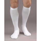 Activa H31211 Coolmax Athletic Knee High Socks-20-30 mmHg-White-Small