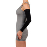 Juzo 2001CGLSB 20-30 mmHg Soft Armsleeve w/ Silicone-Long-Black-I