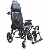 Karman MVP502 Lightweight Reclining Transport Wheelchair-18" Seat