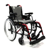 Karman S-Ergo 305 Wheelchair w/ Adjustable Seat Height-16" Seat-Red