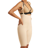 Marena FBS Stage 2 Short-Length Girdle w/ Padded Zippers & Suspenders-Small-Bge