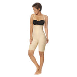 Marena Recovery SFBHS2 Thigh-Length Girdle w/ High-Back-Step 2-2XL-BLK