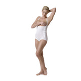 Rainey WM1-BF Mid Body Compression w/ Side Zippers-Brief-Lge-WHT