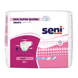 SENI S-SM12-BQ1 Super Quatro Briefs-Small-24/Box