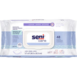 SENI S-WS48-C11 Care Fragrance Free Washcloths-Large Surface-96/Box