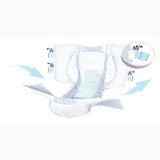 SENI S-XS25-BS1 Super Briefs for Heavy Incontinence-X-Small-75/Case