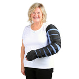 SIGVARIS 1201 Medafit Firm Arm Sleeve w/ Straps & Medahand-SM Long-LFT