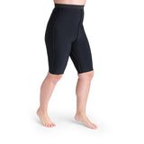 SIGVARIS 1301 Compreshorts For Abdominal Lymphedema-Small-BLK