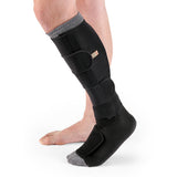 SIGVARIS 1401 Compreflex Below Knee w/ Boot-Low Stretch-Small Tall-BLK