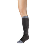 SIGVARIS 1401 Compreflex Below Knee w/ Boot-Low Stretch-Small Tall-BLK