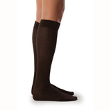 SIGVARIS 151CC10 15-20 mmHg Sea Island Cotton Sock-Calf-Size C-Navy