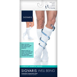 SIGVARIS 160CK-F1 Eversoft Diabetic Calf High Socks-8-15 mmHg