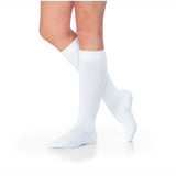 SIGVARIS 160CL00 Eversoft 8-15 mmHg Diabetic Socks-Calf-Large-White