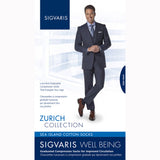 SIGVARIS 191C 15-20 mmHg Mens Sea Island Cotton Socks