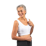 SIGVARIS 2285 Comprevest 15-25 mmHg-DD/DDD Cup-44/46 Band-White