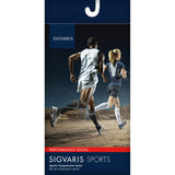 SIGVARIS 412C Traverse Calf High Socks-20-30 mmHg-Large-Blue