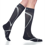 SIGVARIS 412CLM99 20-30 mmHg Performance Sock-Lge Med Foot-Black