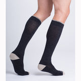 SIGVARIS 422CLM12 Merino Outdoor Performance Sock-Lge-Med-Charcoal