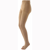 SIGVARIS 503P 30-40 mmHg Natural Rubber Pantyhose Open Toe