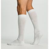 SIGVARIS 602CSSM00 18-25 mmHg Diabetic Socks-Small-Short-White