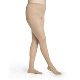SIGVARIS 752P Womens Midsheer Pantyhose-Large Short-Natural Beige