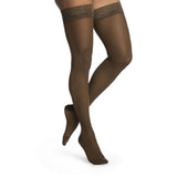 SIGVARIS 781P Womens Eversheer Pantyhose-15-20 mmHg-Large Long-Mocha