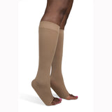 SIGVARIS 843CSSO35 30-40 mmHg Soft Opaque Knee High-Sm-Short-OT-Chai