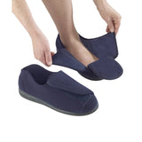 Silverts SV10105 Mens Extra Extra Wide Width Slippers-Navy-9