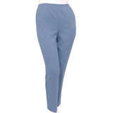 Silverts SV13090 Womens Pull On Pants-Elastic Waist Polyester Pants-Chambray-10
