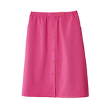 Silverts SV13130 Womens Conventional Elastic Waist Skirt-Fresh Pink-10