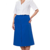 Silverts SV13130 Womens Conventional Elastic Waist Skirt-Cobalt-10