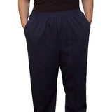 Silverts SV13410 Winter Weight Elastic Waist Pants w/ Pockets-Navy-12 P
