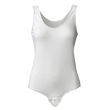 Silverts SV18490 Womens Anti Strip Undergarment-White-Large