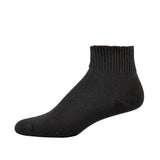 Silverts SV19070 Diabetic Socks-Stretchy Ankle Comfort Socks-Black-Regular