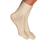 Silverts SV19110 Womenss Simcan Comfort Diabetic Sock-Cream-Regular