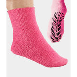 Silverts SV19140 Best Gripper Hospital Socks Men & Women-Slipper Socks-Pink