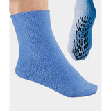 Silverts SV19140 Best Gripper Hospital Socks Men & Women-Slipper Socks-Blue