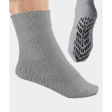 Silverts SV19140 Best Gripper Hospital Socks Men & Women-Slipper Socks-Grey