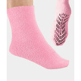 Silverts SV19140 Best Gripper Hospital Socks Men & Women-Slipper Socks-Baby Pink