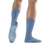 Silverts SV19220 Non Slip Resistant Grip Socks-Blue-LGE