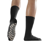 Silverts SV19220 Non Slip Resistant Grip Socks-Black-Med