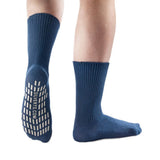 Silverts SV19220 Non Slip Resistant Grip Socks-Navy-LGE