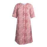 Silverts SV21160 Open Back Adaptive Dress for Women-Blush-Medium