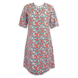 Silverts SV21180 Womens Decorative Neck Adaptive Dress-Mist-Medium