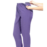 Silverts SV23050 Womens Easy Access Pants-Purple Haze-Small