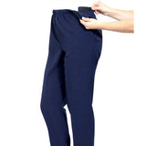 Silverts SV23050 Womens Easy Access Pants-Navy-Extra Large