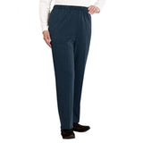 Silverts SV23110 Soft Knit Wheelchair Pants For Women-Navy-Extra Large