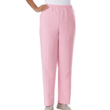 Silverts SV23220 Womens Wheelchair Pants-Pink-Large